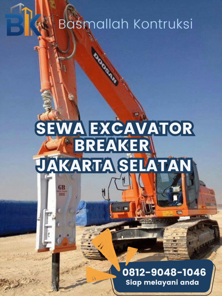 Sewa Excavator Breaker Jakarta Selatan