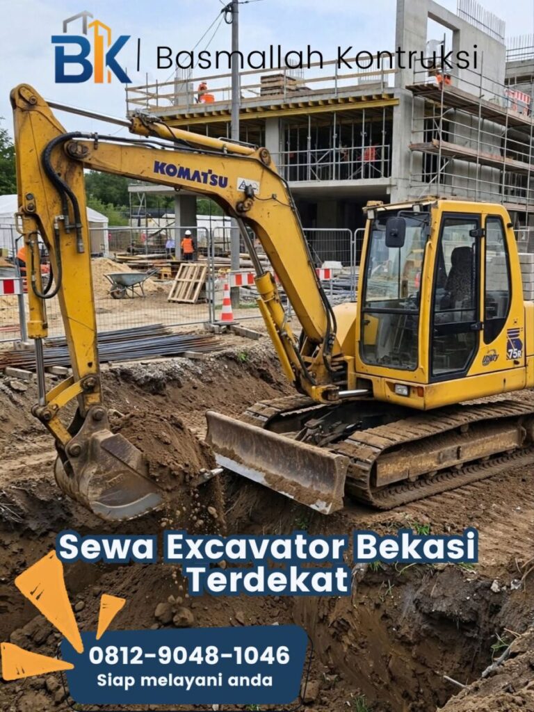 Sewa Excavator Bekasi Terdekat