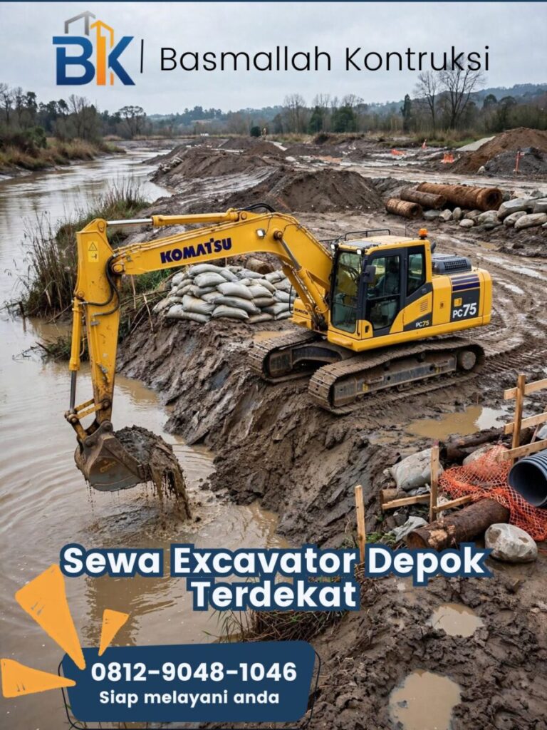 Sewa Excavator Depok Terdekat