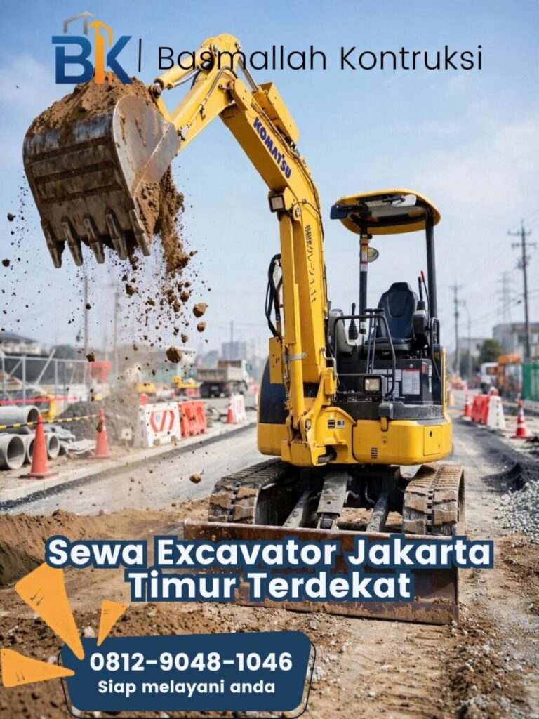 Sewa Excavator Jakarta Timur Terdekat