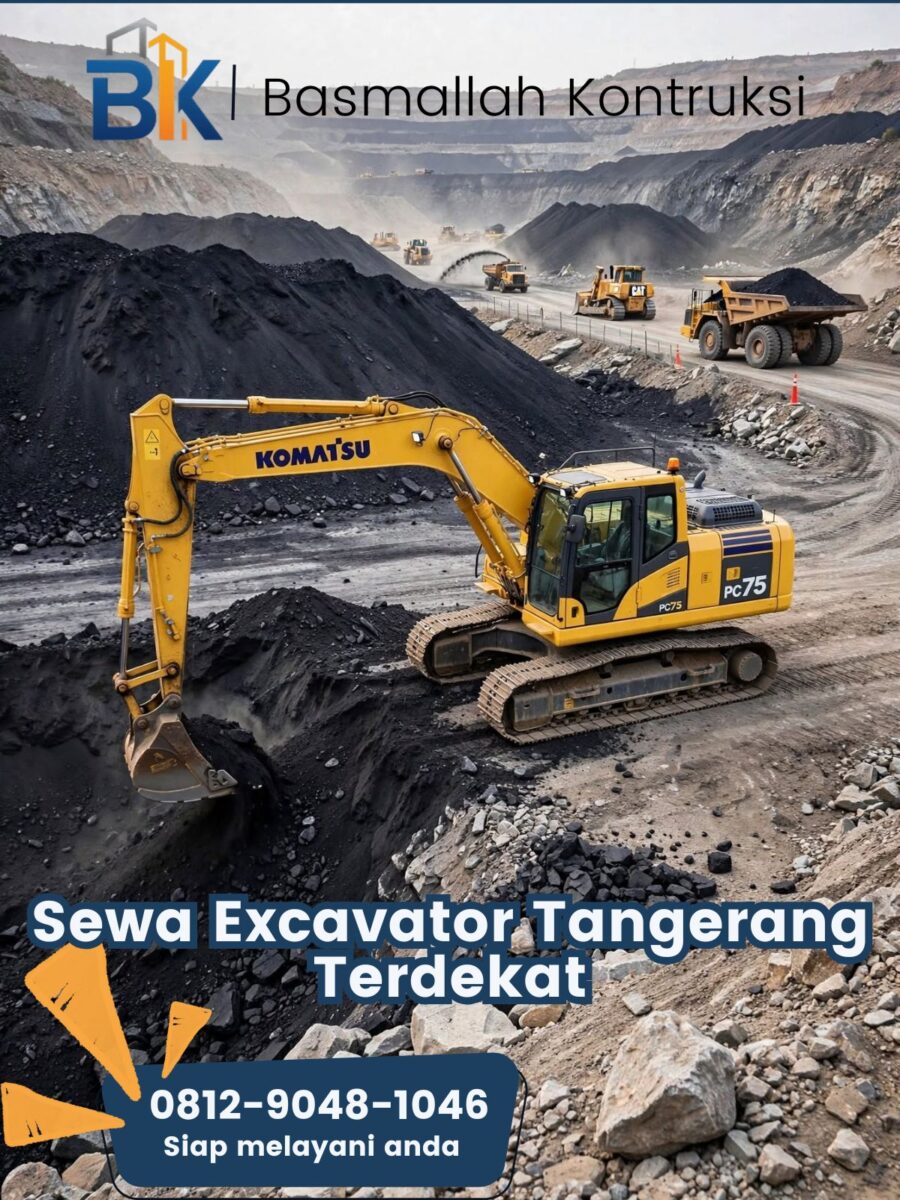 Sewa Excavator Tangerang Terdekat