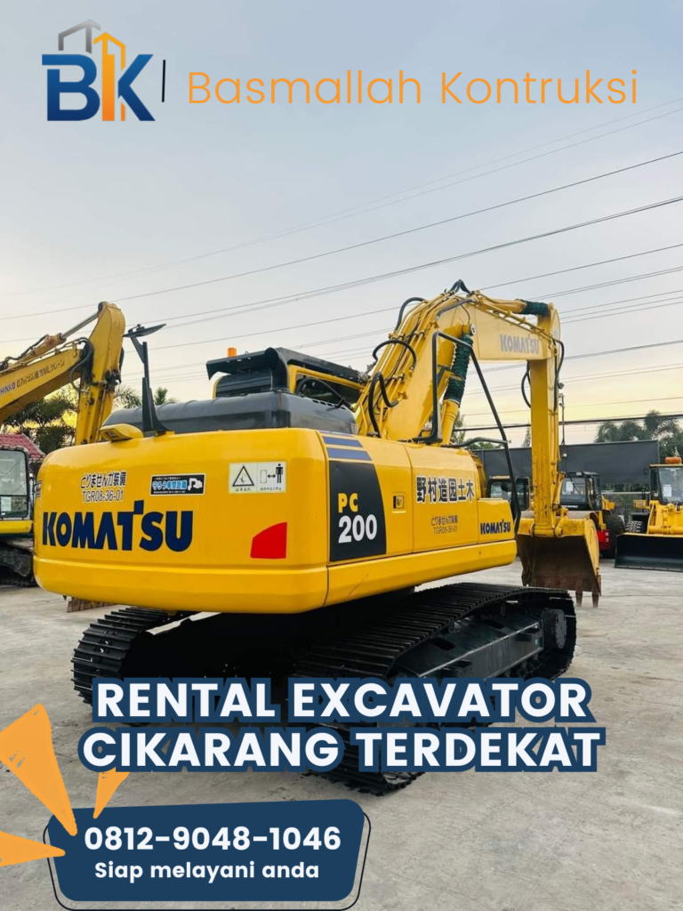 Rental Excavator Cikarang