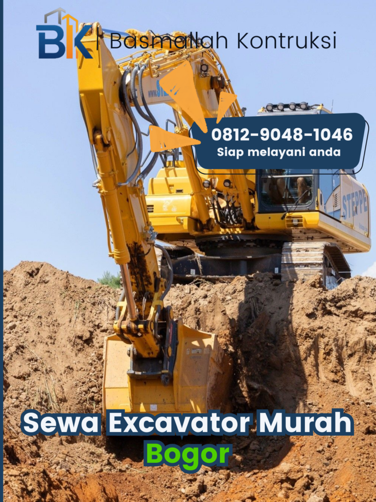 Sewa Excavator Murah Bogor
