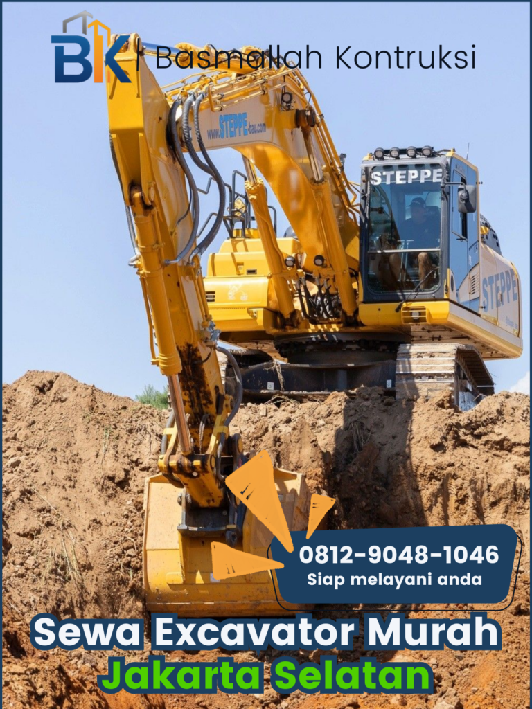 Sewa Excavator Murah Jakarta Selatan