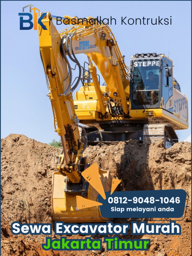 Sewa Excavator Murah Jakarta Timur