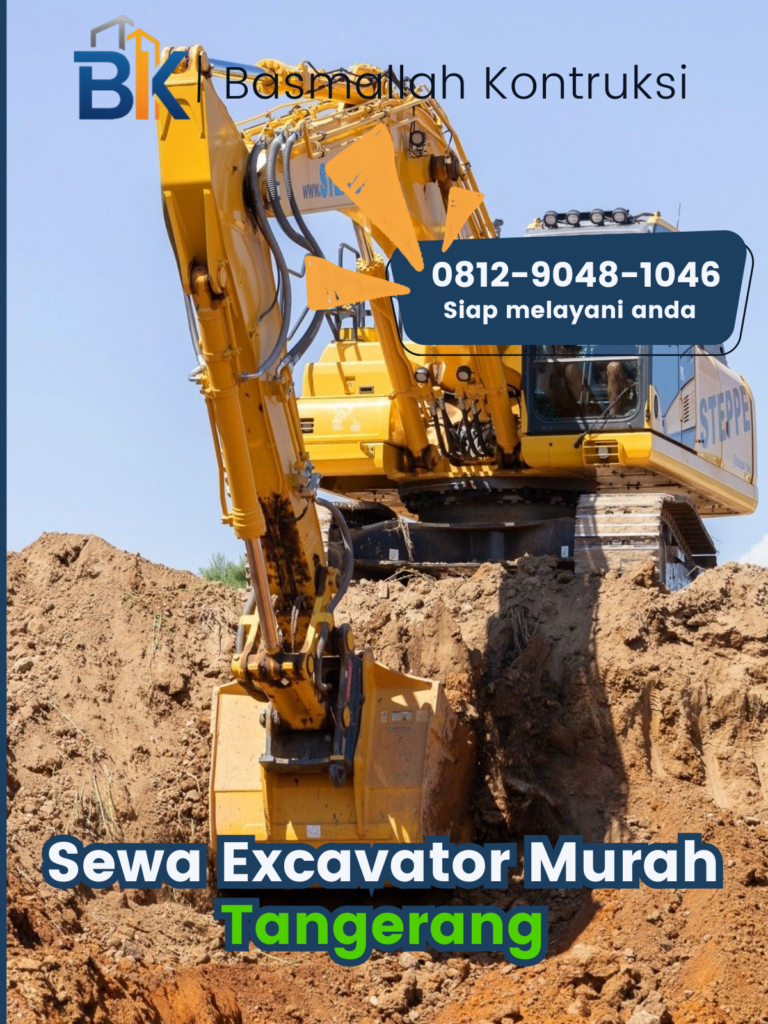 Sewa Excavator Murah Tangerang