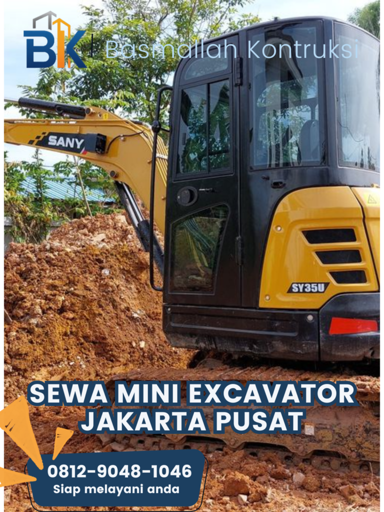 Sewa Mini Excavator Jakarta Pusat