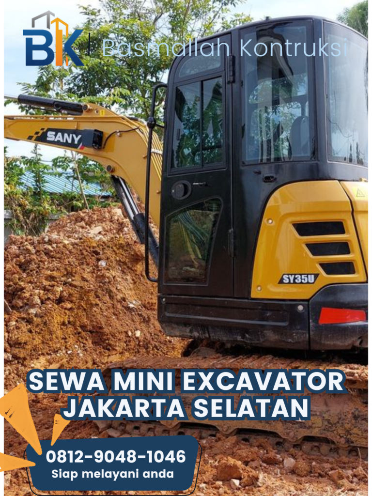 Sewa Mini Excavator Jakarta Selatan