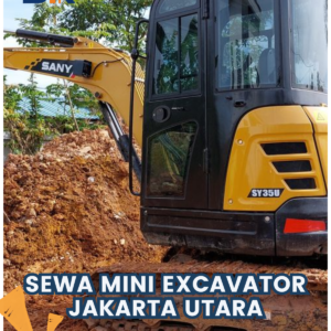Sewa Mini Excavator Jakarta Utara