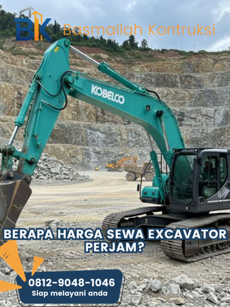 Berapa Harga Sewa Excavator PerJam?