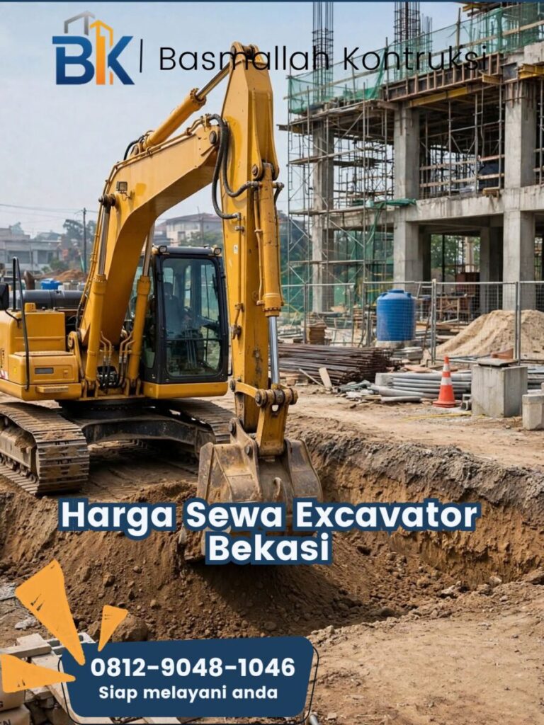 Harga Sewa Excavator Bekasi