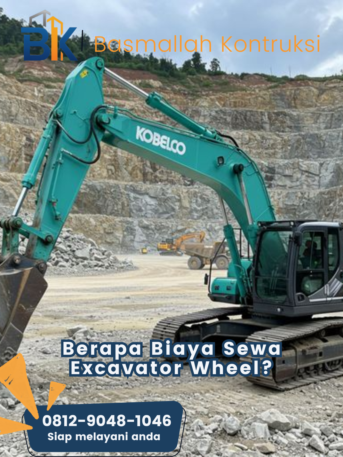 Berapa Biaya Sewa Excavator Whell?