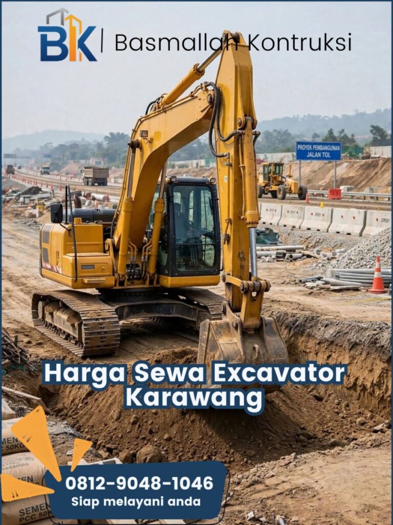 Harga Sewa Excavator Karawang
