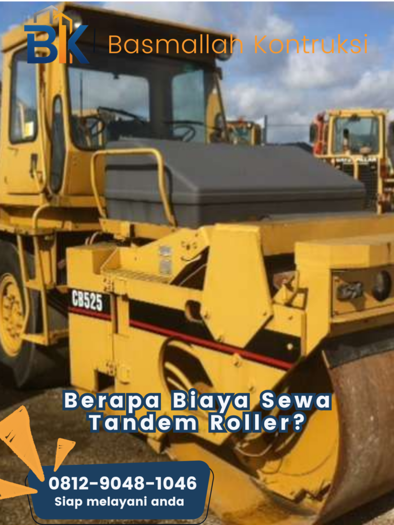 Berapa Biaya Sewa Tandem Roller?