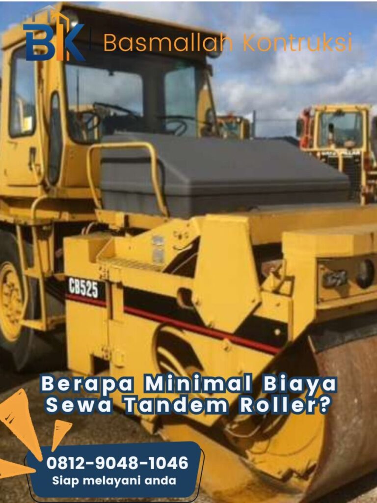 Berapa Minimal Sewa Tandem Roller?