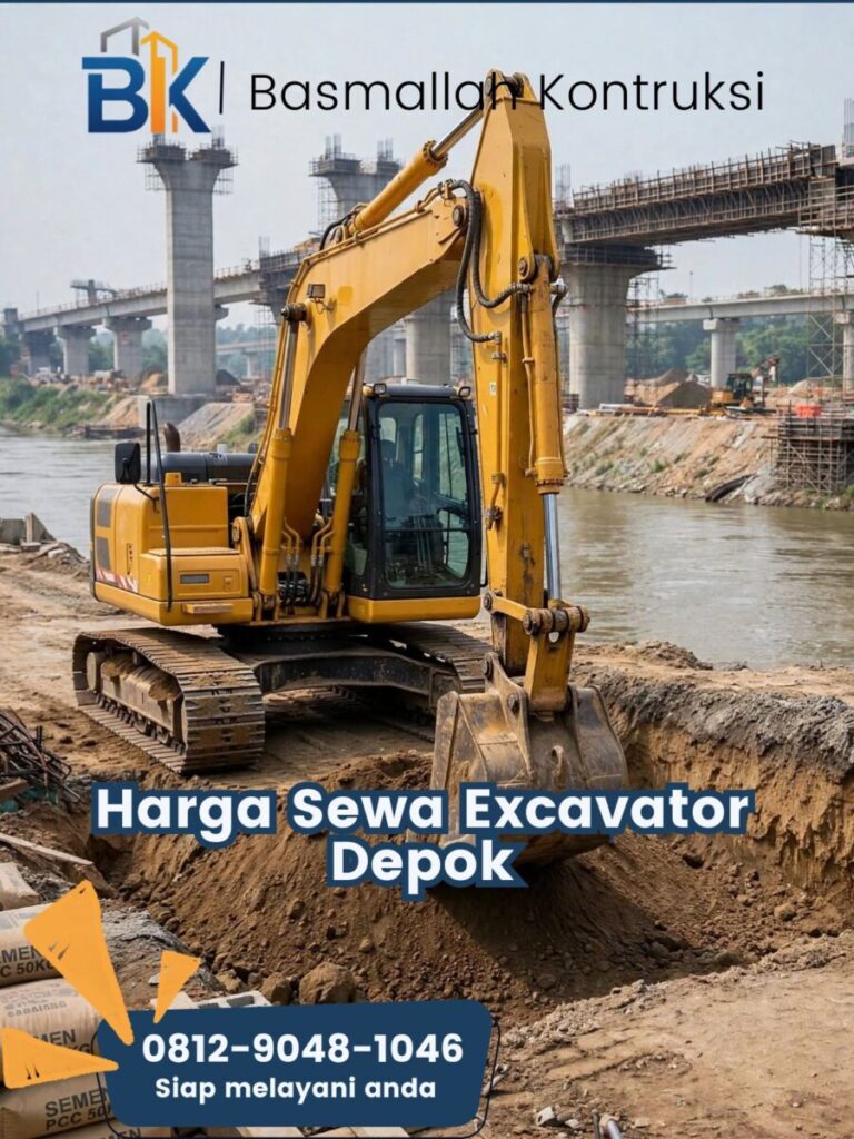 Harga Sewa Excavator Depok