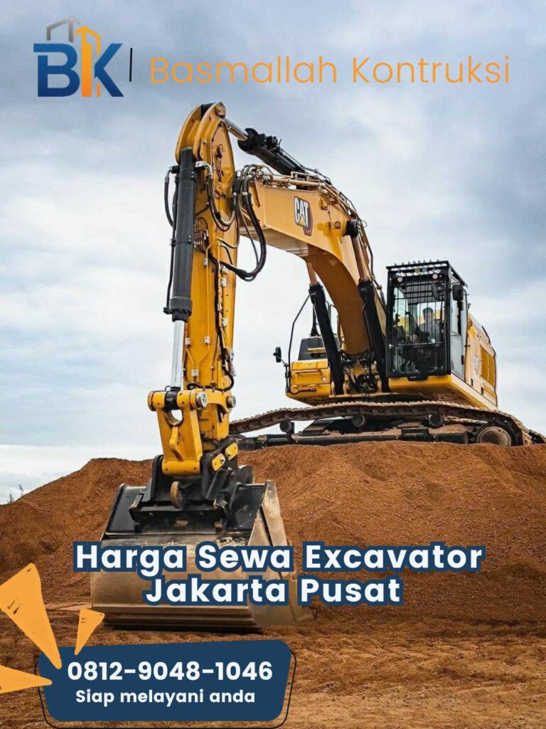 Harga Sewa Excavator Jakarta Pusat