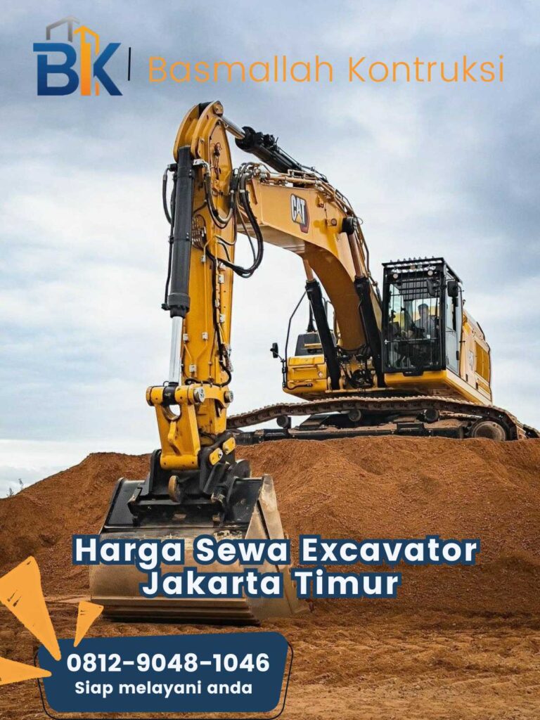 Harga Sewa Excavator Jakarta Timur