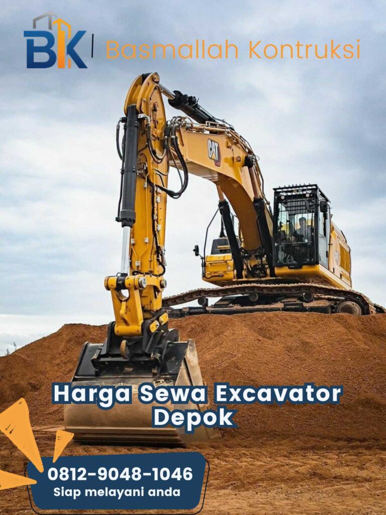 Harga Sewa Excavator Depok