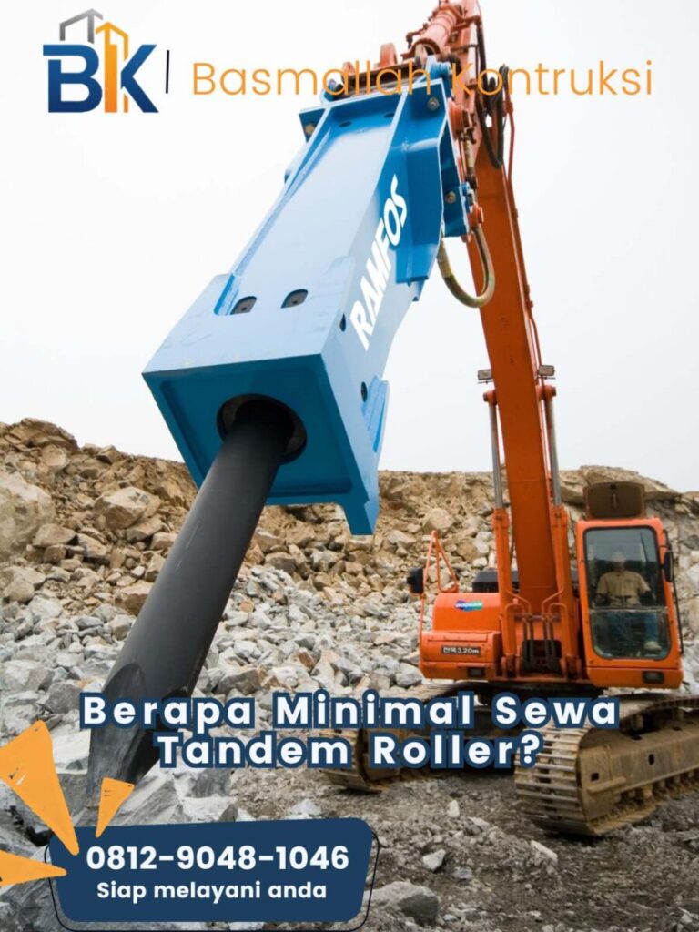 Berapa Minimal Sewa Excavator Breaker?