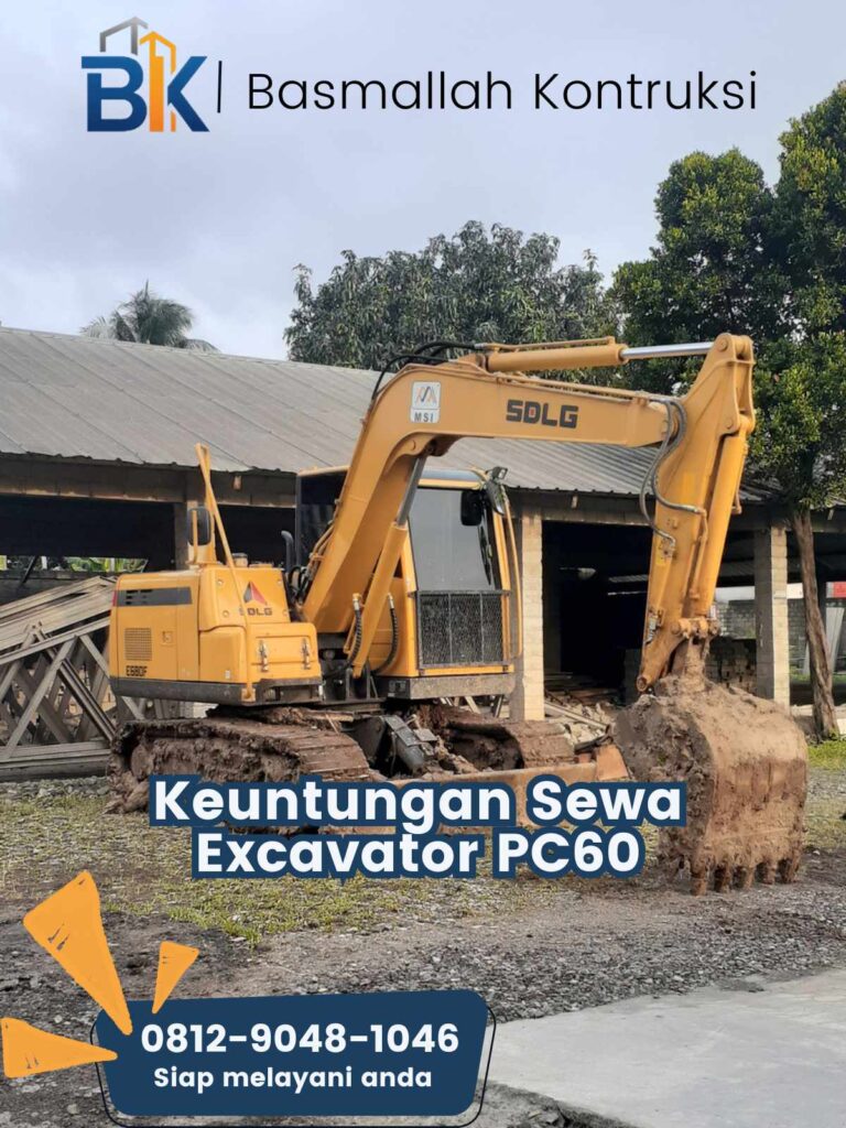 Keuntungan Sewa Excavator PC60