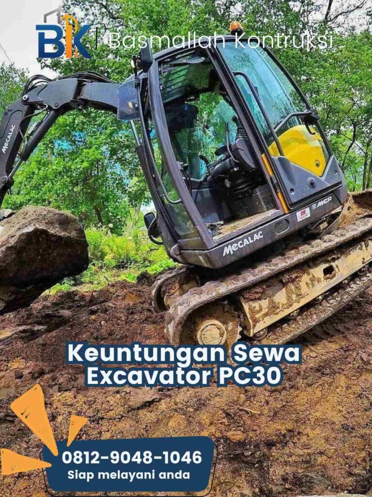 Keuntungan Sewa Excavator PC30